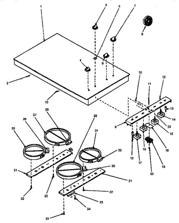 Diagram for AK2H36W2 (BOM: P1131559N)