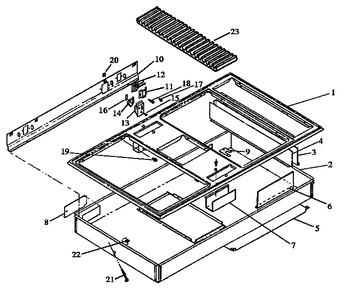 Diagram for AKDG1WW1 (BOM: P1131622NWW)