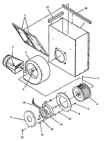 Diagram for AKDG1WW1 (BOM: P1131622NWW)