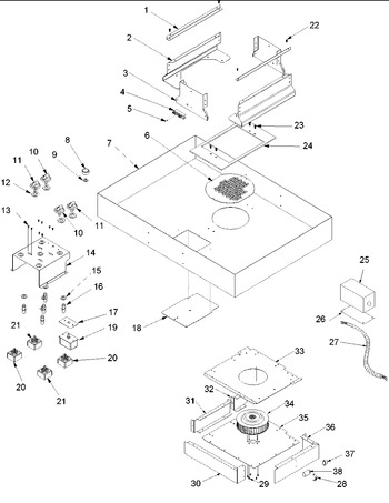 Diagram for AKEF3070WW (BOM: P1131763NWW)