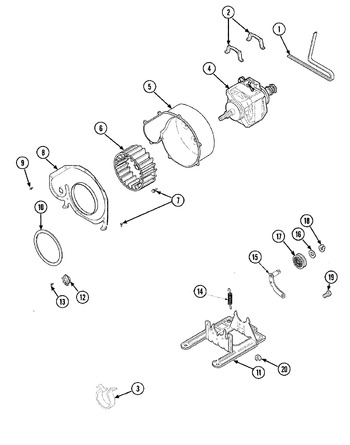 Diagram for ALE331RCW