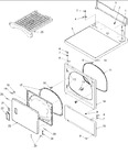 Diagram for 03 - Door And Front, Access, And Top Panel