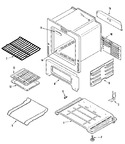 Diagram for 05 - Oven/base