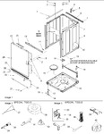 Diagram for 02 - Base, Cabinet, Front And Special Tools