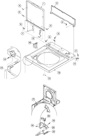 Diagram for ALW895SAW (BOM: PALW895SAW1)