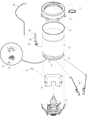 Diagram for ALW895SAW (BOM: PALW895SAW1)