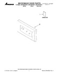 Diagram for 01 - Microwave Door Parts