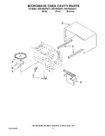 Diagram for 03 - Microwave Oven Cavity Parts