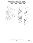 Diagram for 04 - Microwave Latch Board Parts