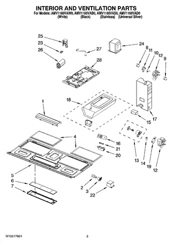 Diagram for AMV1160VAW0