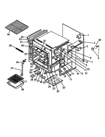 Diagram for AO27DGW1 (BOM: P1132515N W)