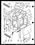 Diagram for 01 - Cabinet Section Single Oven