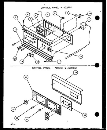 Diagram for AO27SEW (BOM: P1108001S)