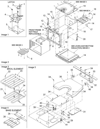 Diagram for AOES3030WW (BOM: P1132354NWW)