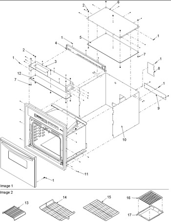 Diagram for AOES3030WW (BOM: P1132354NWW)