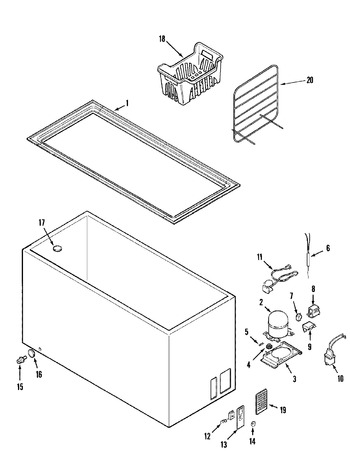 Diagram for MQC2257BEW