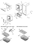 Diagram for 06 - Interior Cabinet & Freezer Shelving