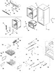 Diagram for 06 - Interior Cabinet & Freezer Shelving