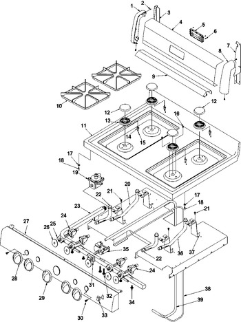 Diagram for ARG3600W (BOM: P1143336NW)