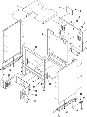 Diagram for ARG3600W (BOM: P1143336NW)