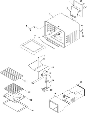 Diagram for ARG3600W (BOM: P1143362N W)