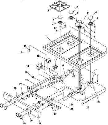 Diagram for ARG7301W (BOM: P1143330NWW)