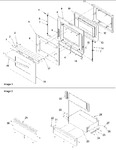 Diagram for 05 - Oven Door And Storage Door