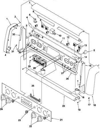 Diagram for ARH6710E (BOM: P1143604N E)