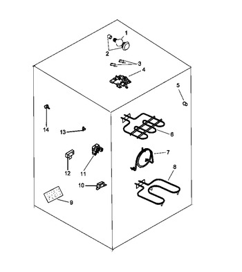 Diagram for ARHC7700WW (BOM: P1142638NWW)