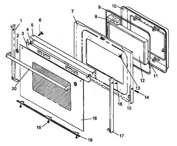 Diagram for ARHC7700WW (BOM: P1142638NWW)