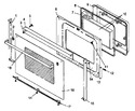 Diagram for 06 - Oven Door Assy