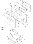 Diagram for 04 - Oven Door And Storage Drawer