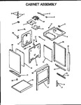 Diagram for 01 - Cabinet Asssembly