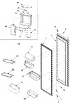 Diagram for 17 - Refrigerator Door