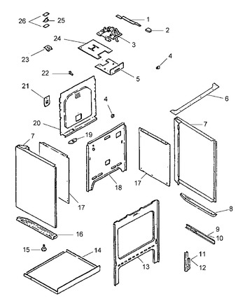 Diagram for ART6100E (BOM: P1142685N E)