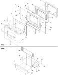 Diagram for 04 - Oven Door And Storage Door