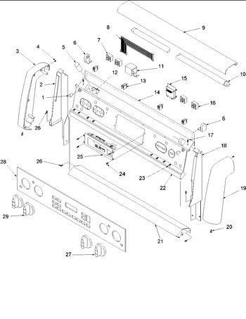 Diagram for ARTC8621E (BOM: P1143818N E)