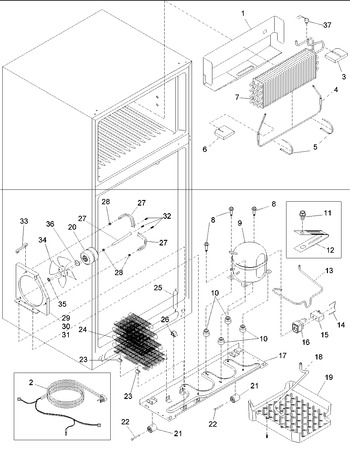 Diagram for ARTE105BW (BOM: PARTE105BW0)