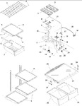 Diagram for 05 - Refrig. Shelving & Light