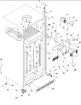 Diagram for 01 - Cabinet, Hinges, Evap Fan & Rollers