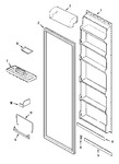 Diagram for 06 - Fresh Food Inner Door (bisque)