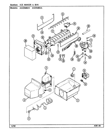 Diagram for AS22M8DV (BOM: DN33C)