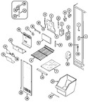 Diagram for 01 - Freezer Compartment