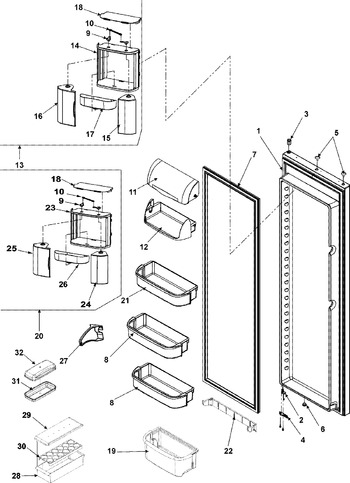 Diagram for ASD2328HEB