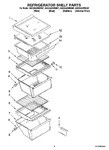 Diagram for 03 - Refrigerator Shelf Parts