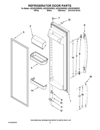 Diagram for ASD2522WRD02