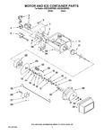 Diagram for 05 - Motor And Ice Container Parts