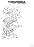 Diagram for 03 - Refrigerator Shelf Parts