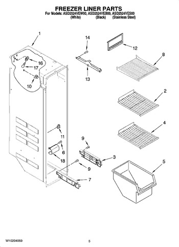 Diagram for ASD2524VEB00