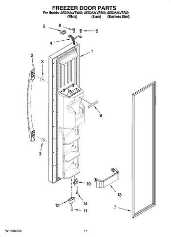 Diagram for ASD2524VEB00